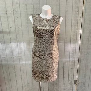 New DKNY w/tags Sequin form fitting mini dress!